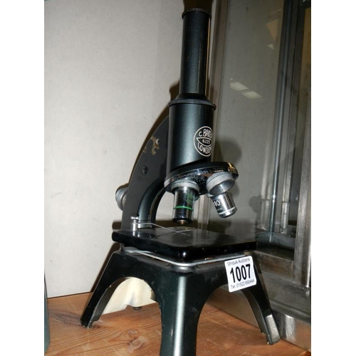 1007 - An old C Backer, No. 6229  microscope