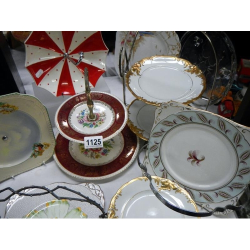 1125 - 10 good mid 20th century cake stands