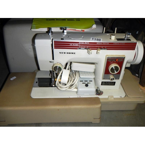 1150 - A good New Home sewing machine.
Collect Only.