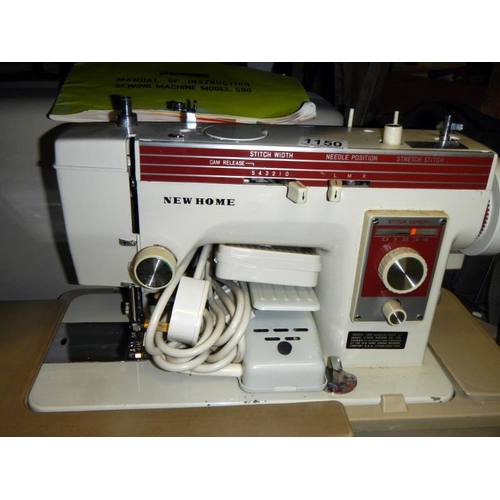 1150 - A good New Home sewing machine.
Collect Only.