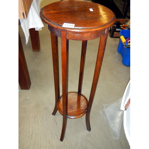 1159 - A mid 20th century plant stand.
Collect Only.