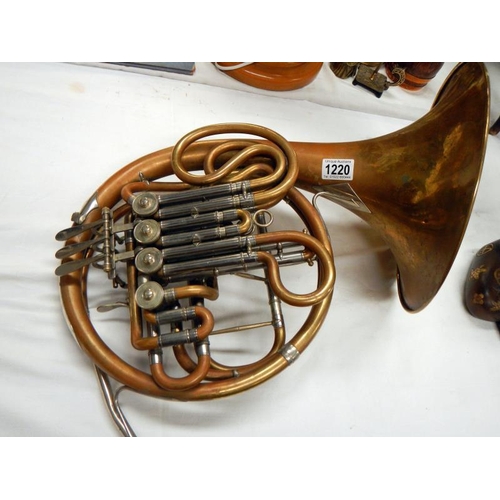 1220 - A Rotary valve French horn..