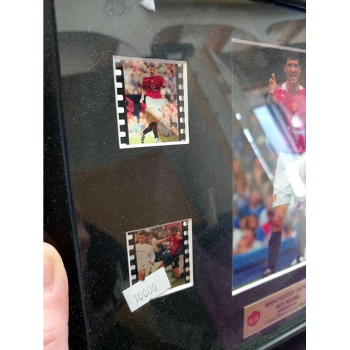 1248 - A collection of framed footballer pictures