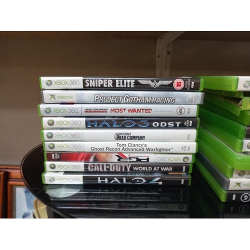 121 - A quantity of Xbox 360 games