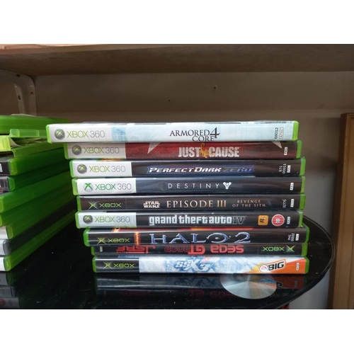 121 - A quantity of Xbox 360 games