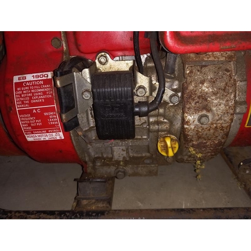 55 - A generator (Honda EB 1900) COLLECT ONLY