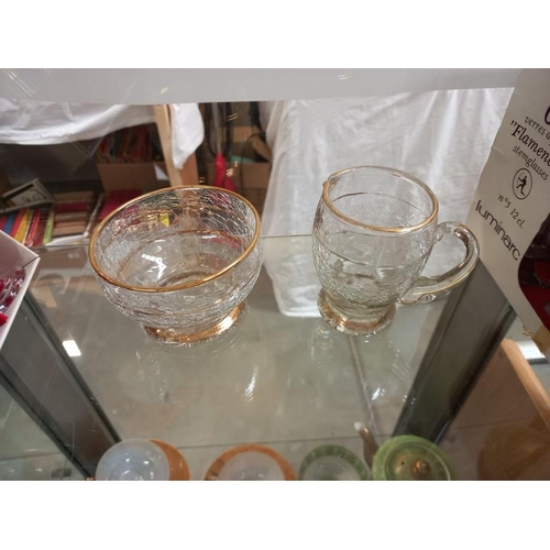 222 - A quantity of boxed drinking glasses including wine and brandy glasses