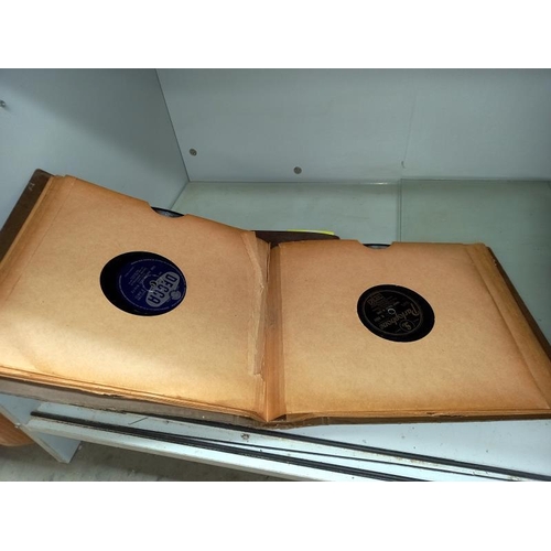 232 - Four albums of 78 rpm records.