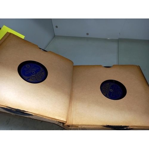 232 - Four albums of 78 rpm records.