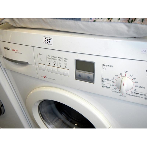 257 - A Bosch Exxcel 1600 express washing machine