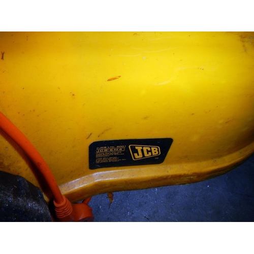 282 - A JCB electric lawn mower