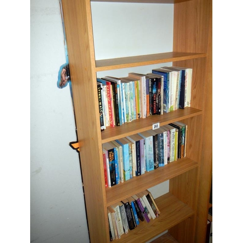 293 - A quantity of paperback novels (3 shelves)