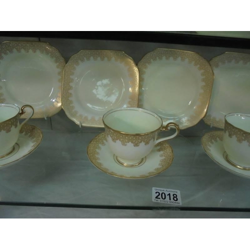 2018 - 38 pieces of Radford's bone china tea ware.