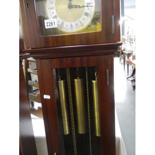 2261 - A modern Grandmother clock, COLLECT ONLY.