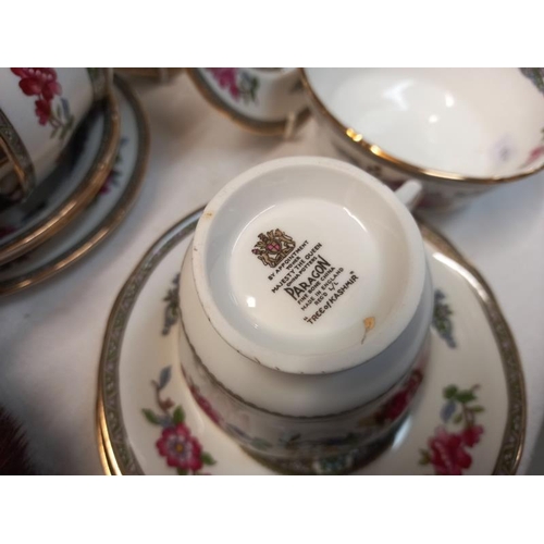 40 - A Paragon 'Tree of Kashmir' tea set & a Mikado Chinese tea set