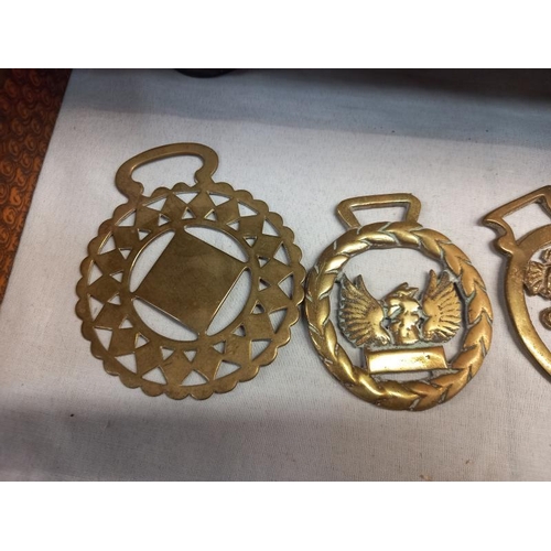 28 - A quantity of horse brasses