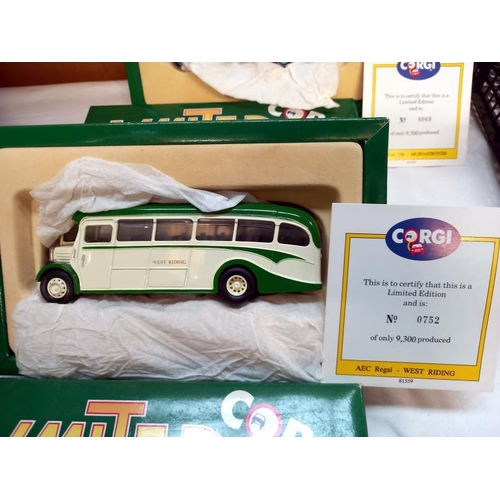 4 - 3 Corgi limited edition models 97086, 97185, 97107