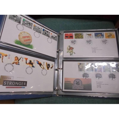 1603 - Seven folders of first day covers.