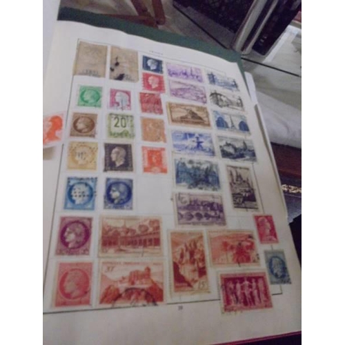 1626 - Nine albums of assorted stamps.