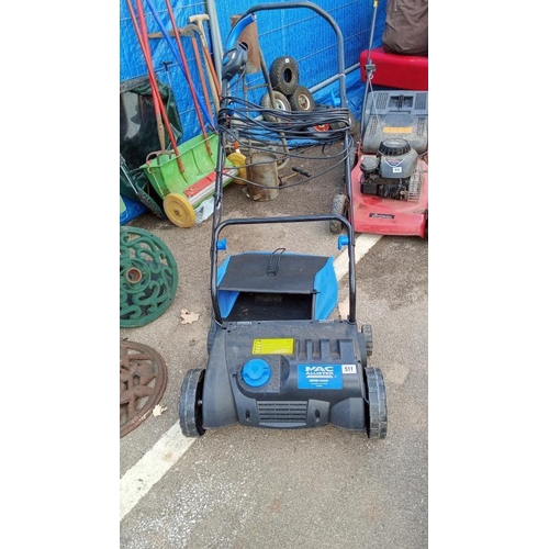 511 - A Macallister Mrs scarifier & raker. Collect Only