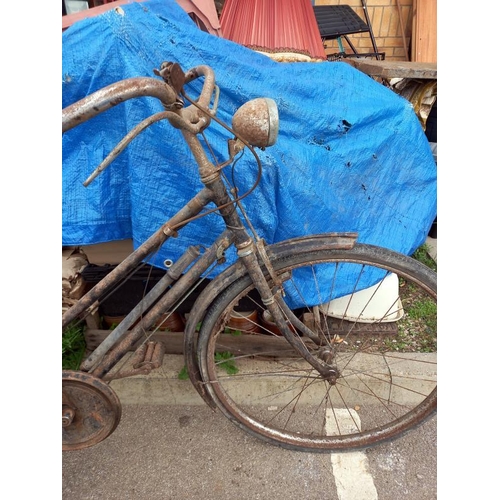 534 - A Hopper rod brake bike for restoration. Collect Only