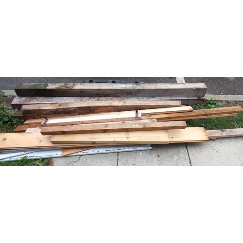 803 - A quantity of timber. Collect Only.