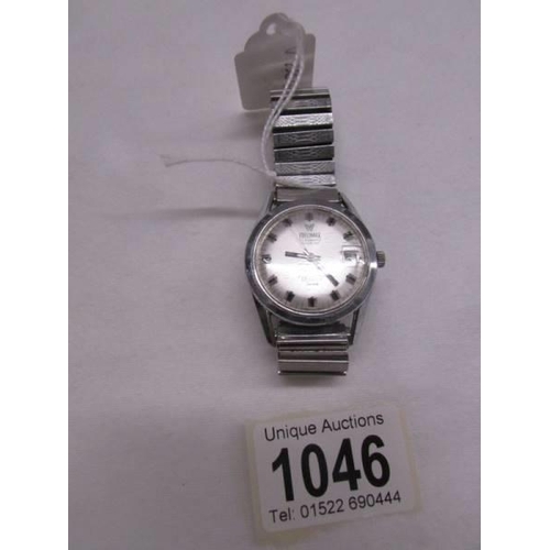 1046 - A good mid 20th century Precimax automatic incabloc precimaster 25 jewel wrist watch.