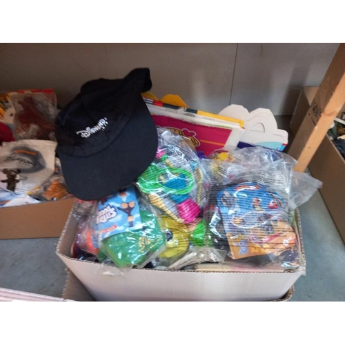 1 - A large lot of McDonalds toys still in bags, from the 90's and 2000's, may have some complete lots i... 