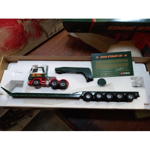 138 - 2 Corgi Classics CC12203, & 23203 Eddie Stobart models