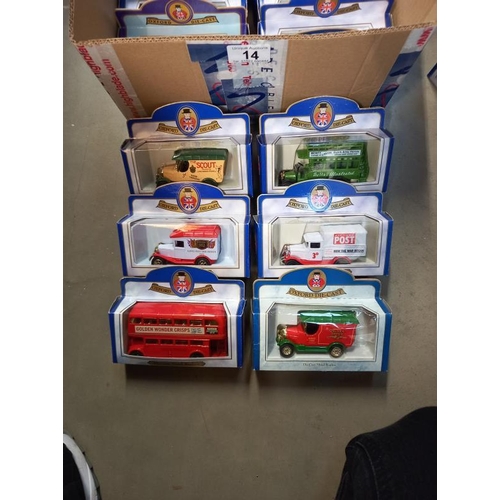 14 - 30 boxed Oxford die cast models