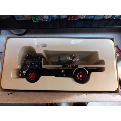 146 - 3 boxed Corgi Guiness lorries