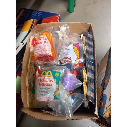 16 - A large lot of McDonalds toys still in bags, from the 90'sand 2000's, may have some complete lots in... 