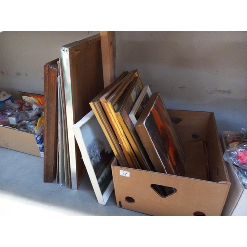 17 - A varied selection of used picture frames COLLECT ONLY