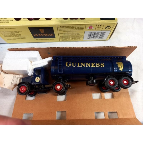 39 - 4 Corgi Classics Guiness lorries