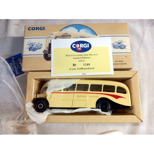 41 - 4 Corgi Classics coaches