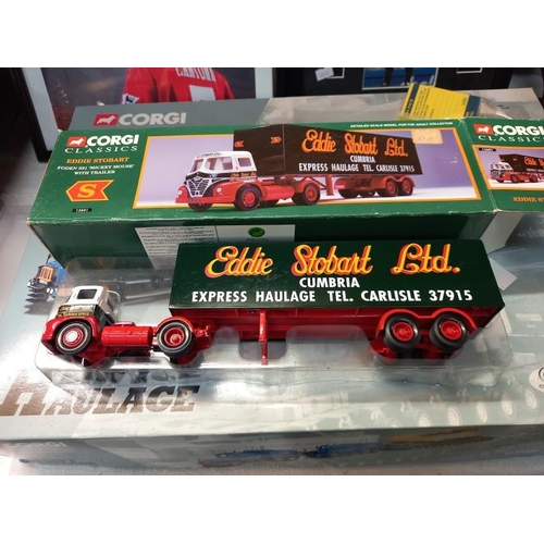 74 - 3 Corgi Classics Eddie Stobart lorries