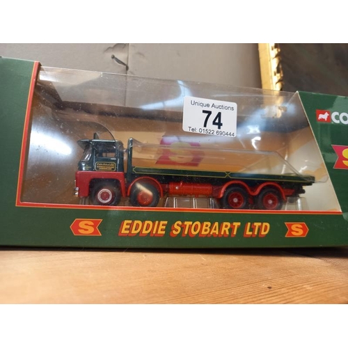 74 - 3 Corgi Classics Eddie Stobart lorries