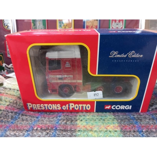 76 - 5 Corgi Classics truck cabs & trailer