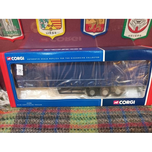 76 - 5 Corgi Classics truck cabs & trailer