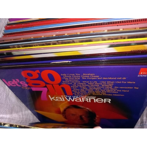 231 - A quantity of LP vinyl records including German dance music, Ray Conniff, etc.