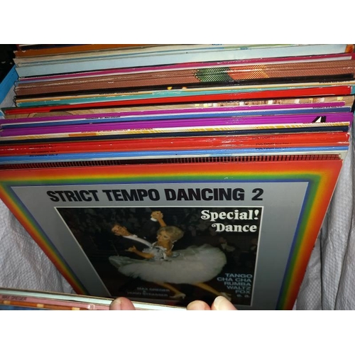 231 - A quantity of LP vinyl records including German dance music, Ray Conniff, etc.