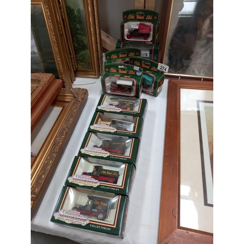 274 - A quantity of Corgi Diecast Eddie Stobart models.