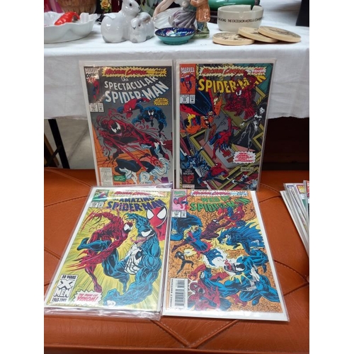 298 - A mixed lot of comics including D.C Batman and Marvel, Spiderman etc.