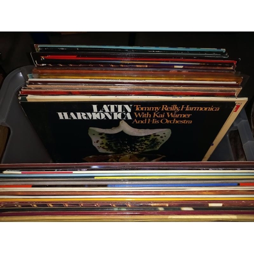 315 - A selection of 33rpm, LP vinyl records, German and big bands etc.