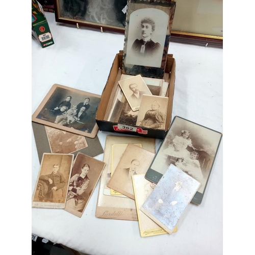 362 - A quantity of Victorian/Edwardian photographs.