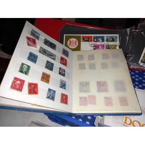 423 - A quantity of First Day covers and album of stamps.