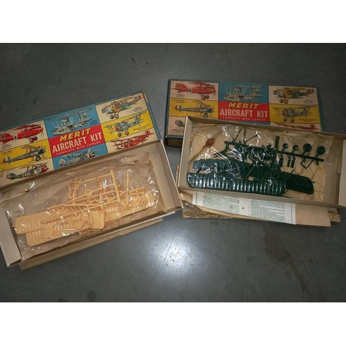 436 - A large quantity of vintage model aircraft kits in various conditions and use, completeness unknown.... 