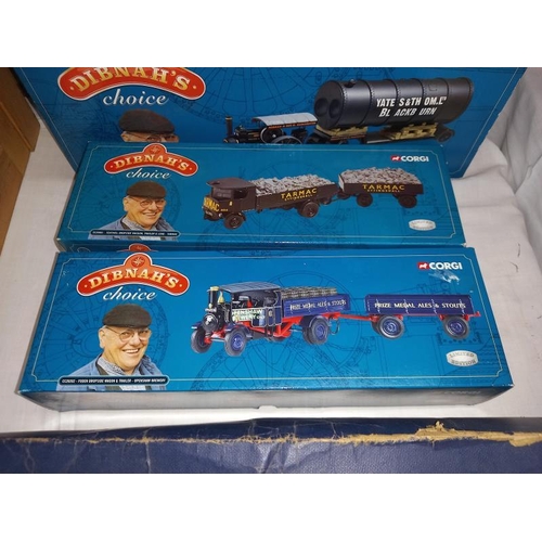 452 - 5 Corgi Fred Dibnah's choice models.