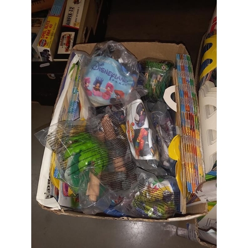 463 - A quantity of Mcdonalds toys including Disneyland Paris & Hot Wheels etc. Collect Only.