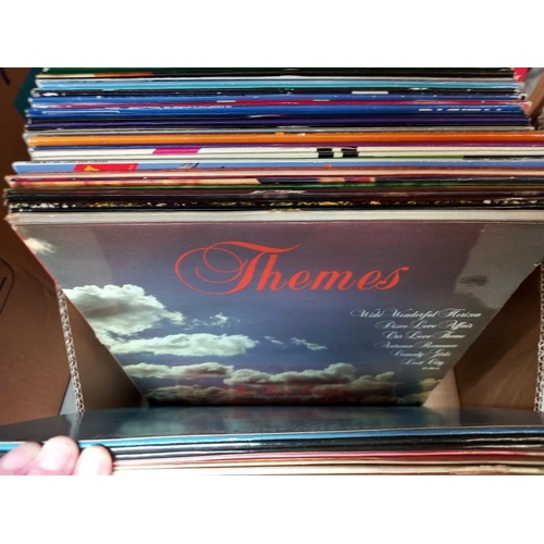 487 - A box of LP vinyl records including Ka: Warner Gunter Noris and other German titles.